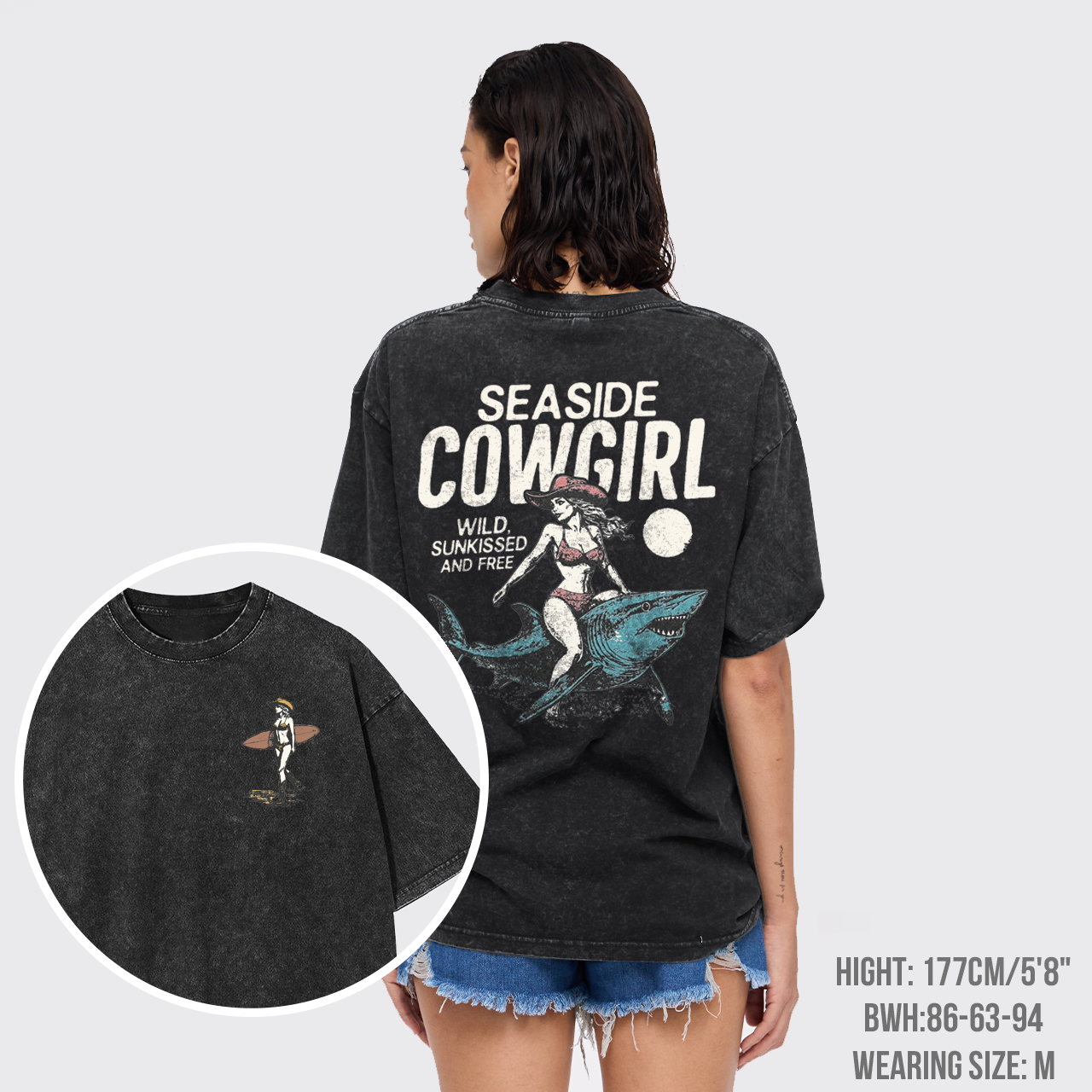 Cowgirl Summer Garment-dye Tees