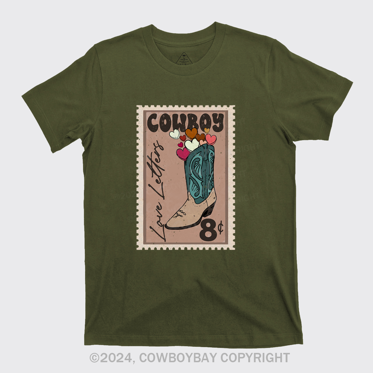 Cowboy Love Letter T-Shirts