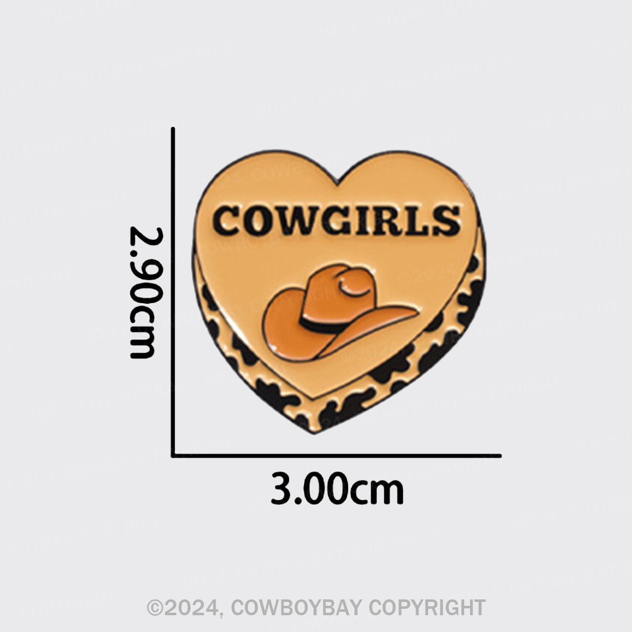 Cowgirls_Cowboybay Pin