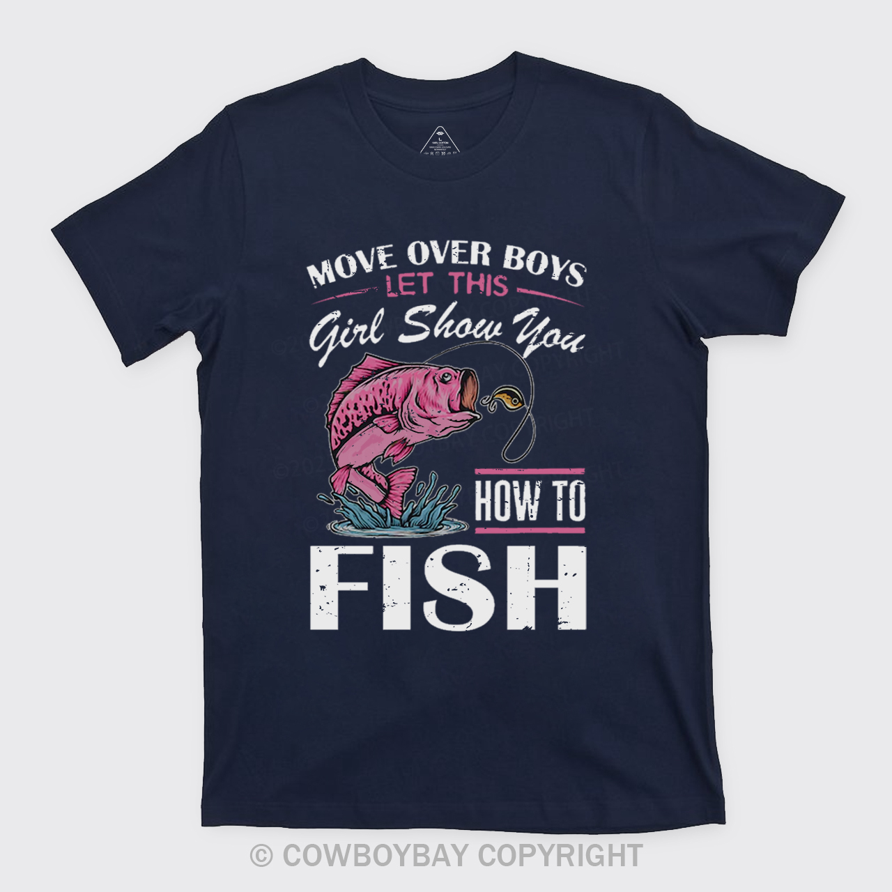 Move Over Boys Fishing T-Shirts