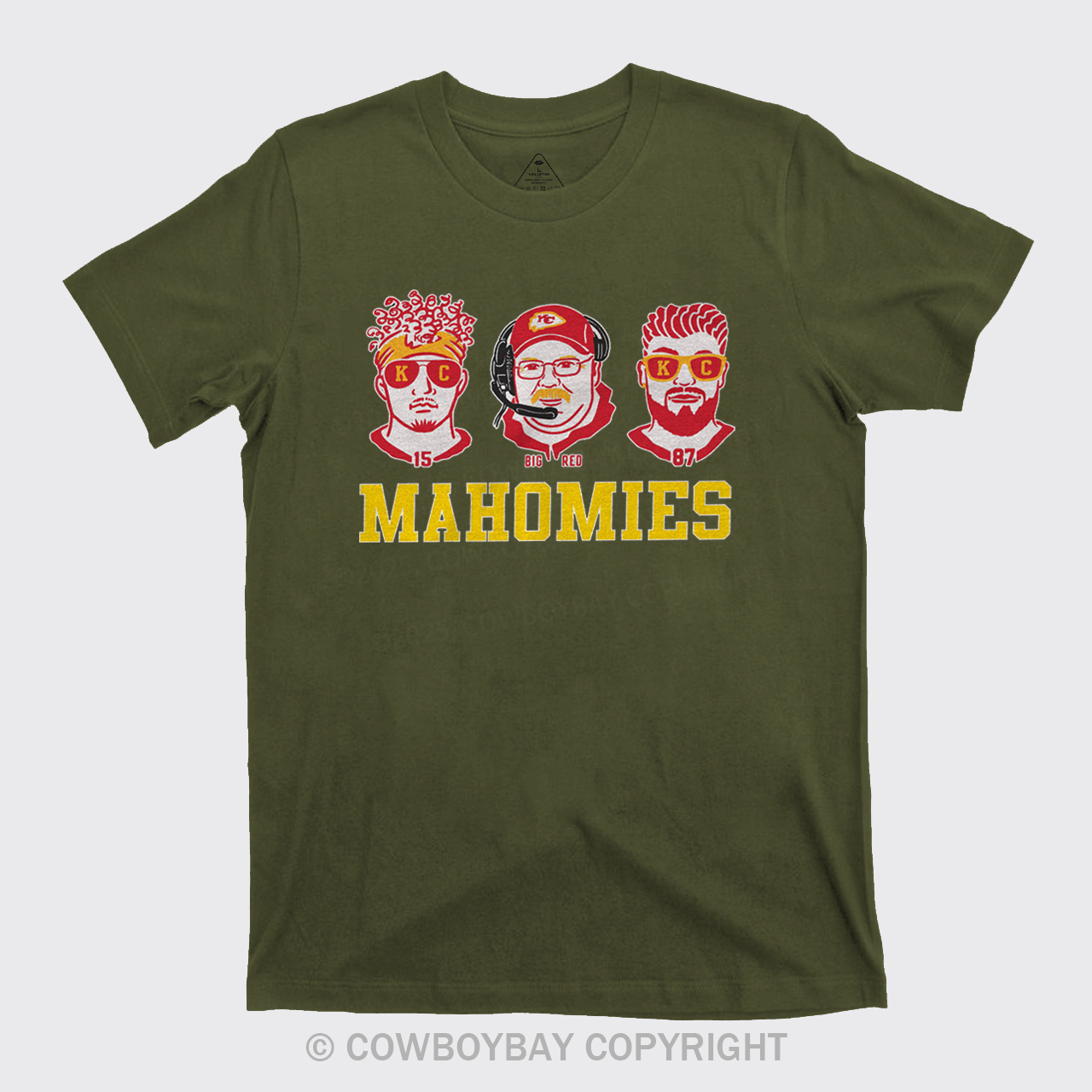 Funny KC Football Mahomies T-Shirts