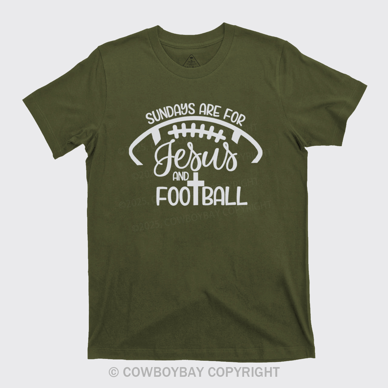 Sundays Are For Jesus And Football T-Shirts