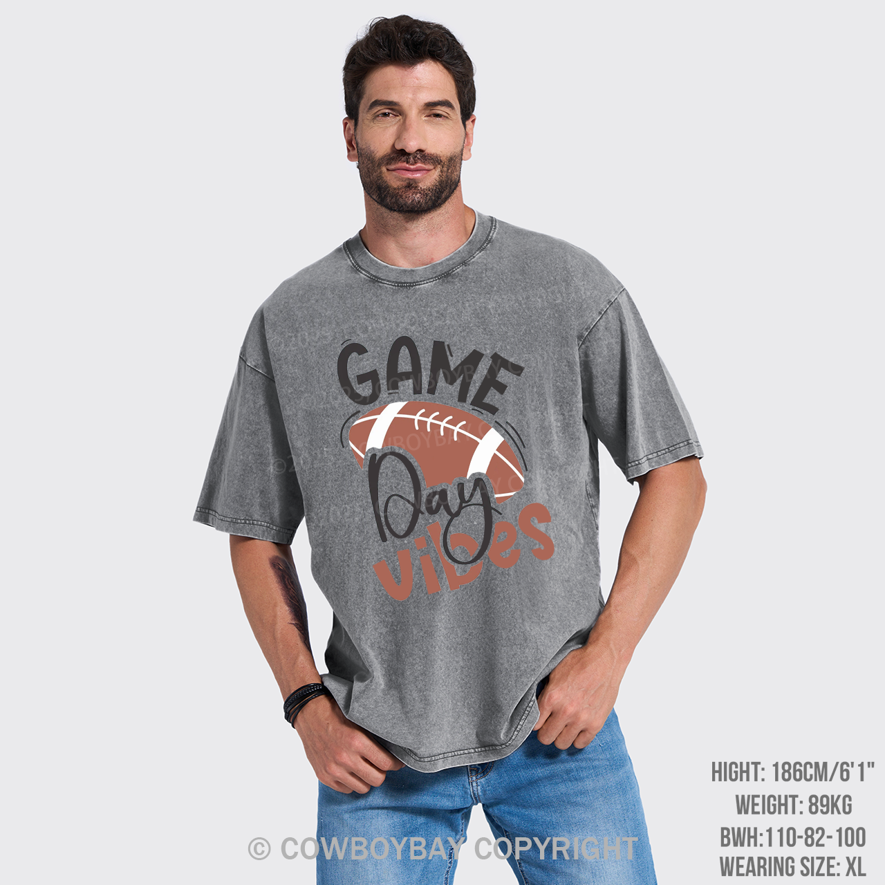 Game Day Vibes Garment-dye Tees