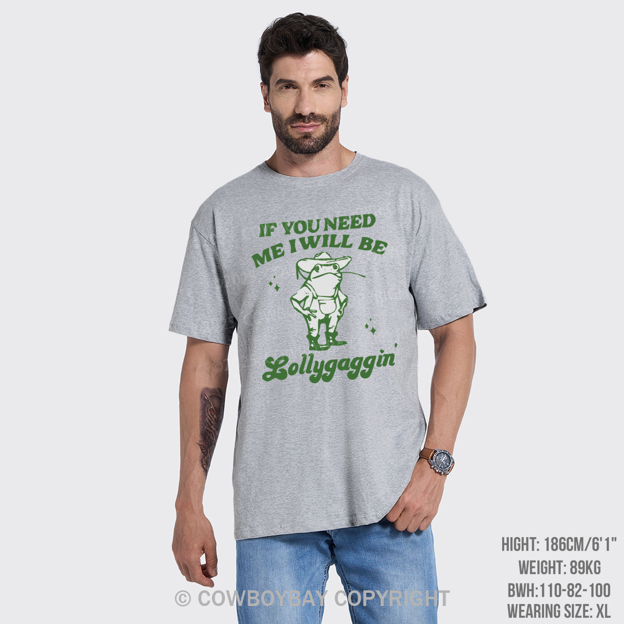 If You Need Me I Will Be Lollygaggin' Retro Frog T-Shirts