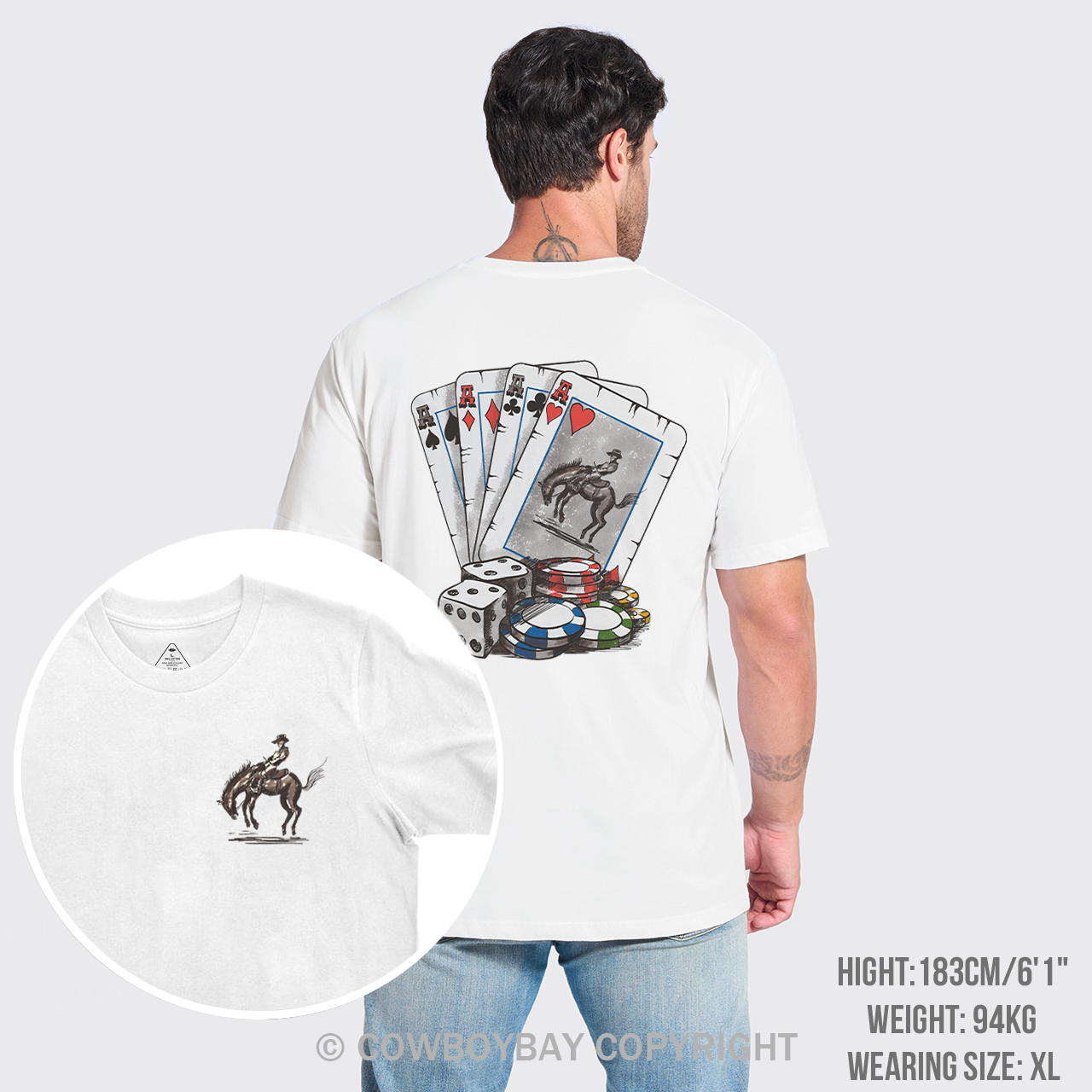 2024 Cowboybay Knight On Horseback  T-Shirts
