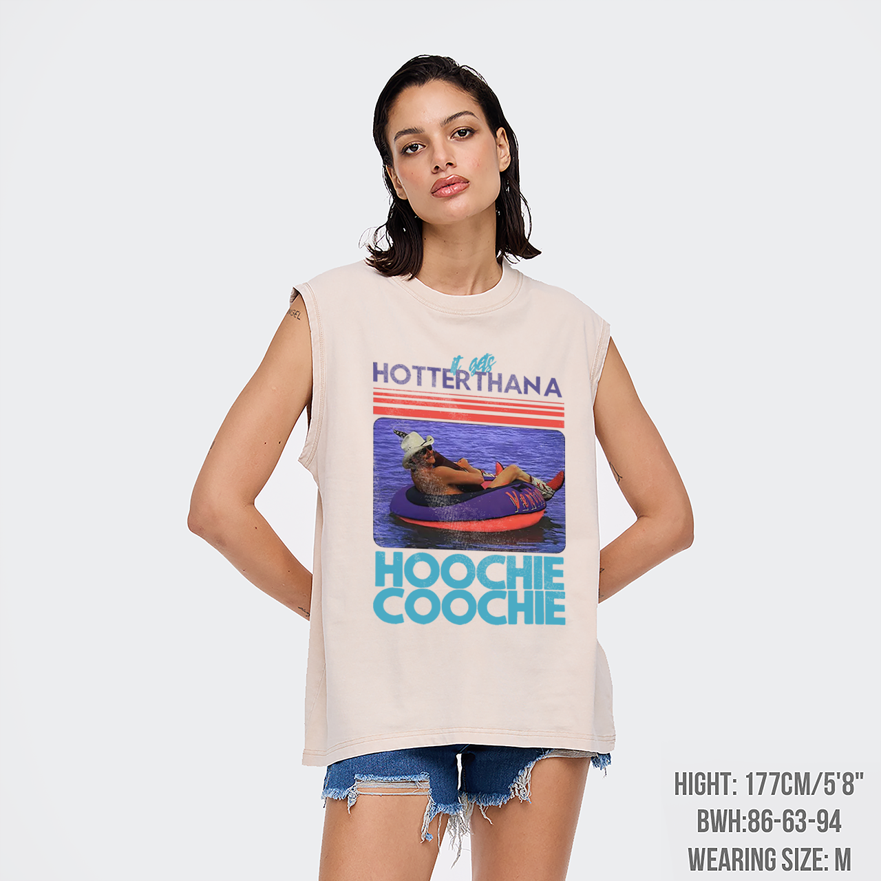 90s Country Music Trendy Summer Washed Tanks