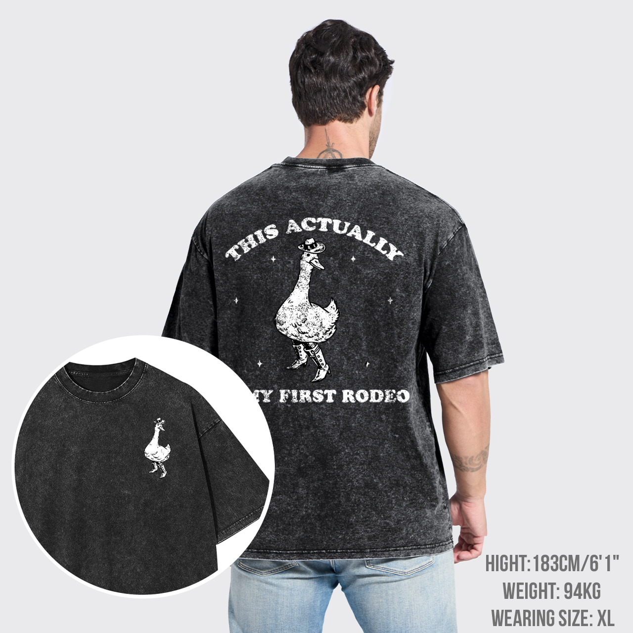 This Actually Is My First Rodeo Garment-dye Tees