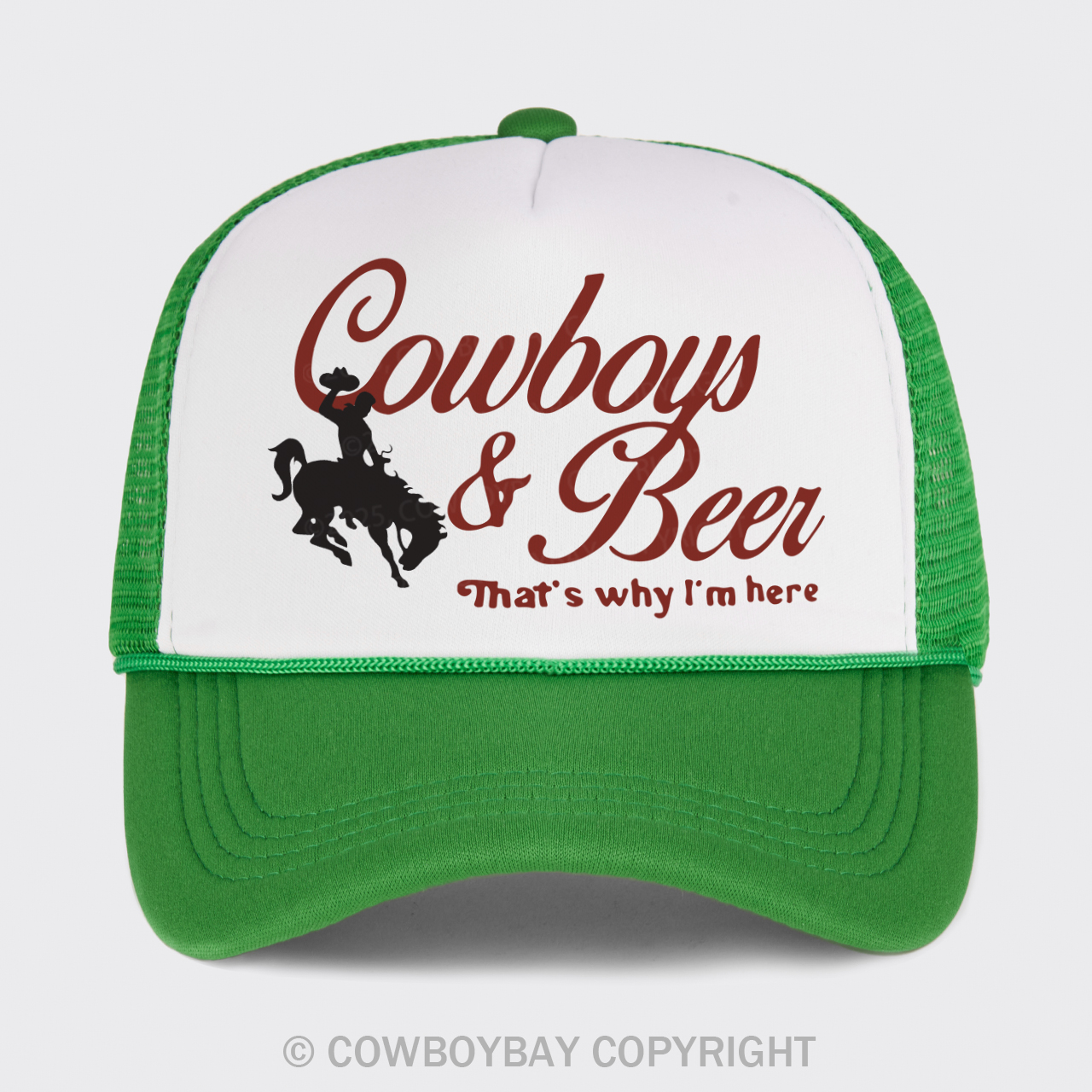 Cowboys & Beer Trucker Hat