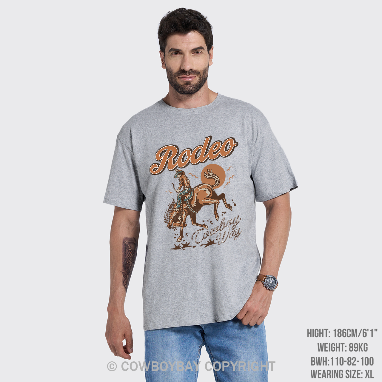 Rodeo Cowboy Way Western T-Shirts