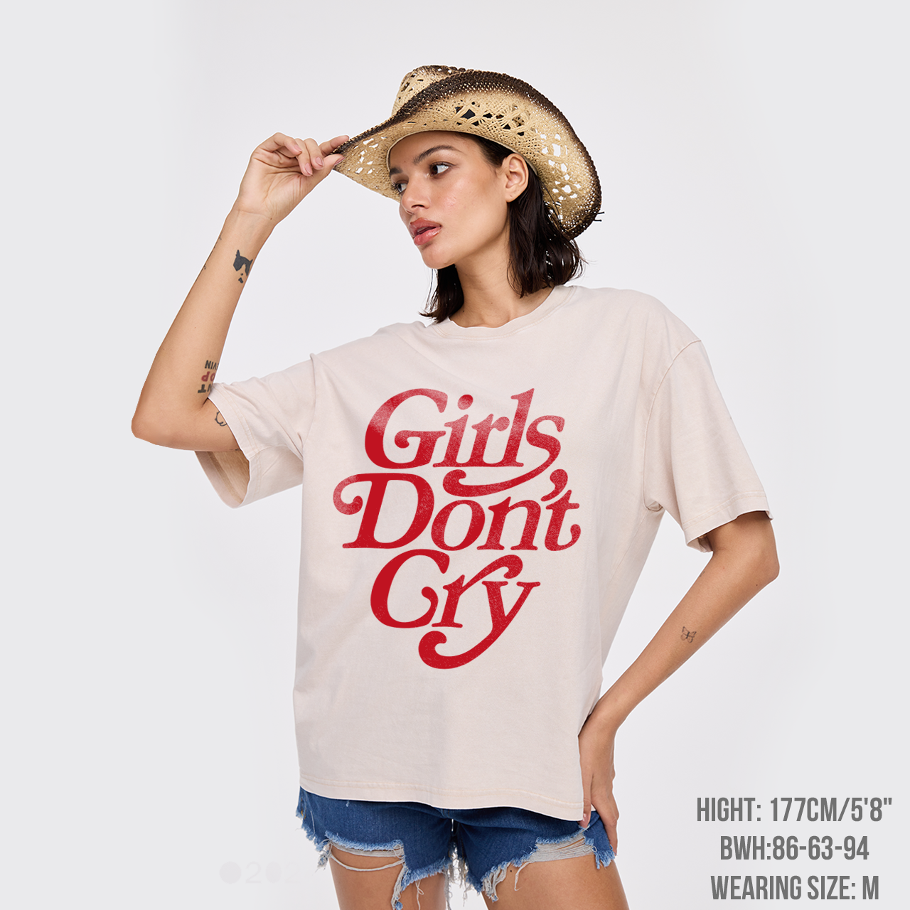 Girls Don't Cry Garment-dye Tees
