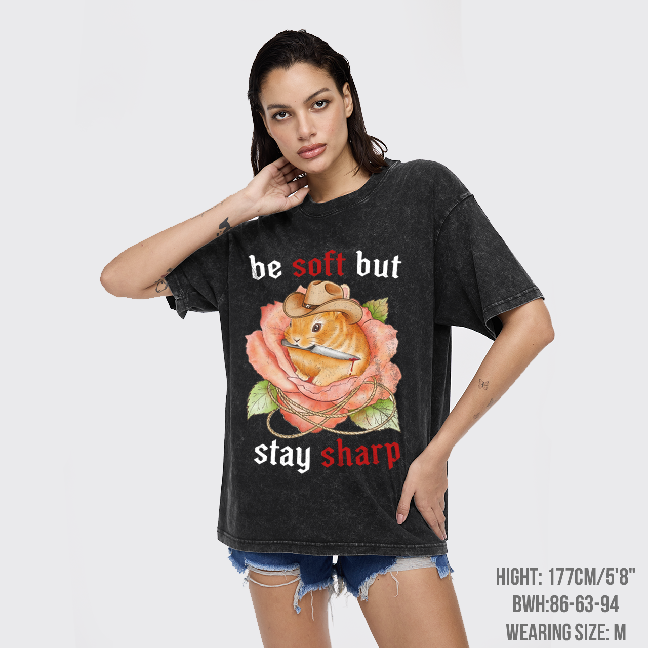 Be Soft But Stay Sharp Garment-dye Tees