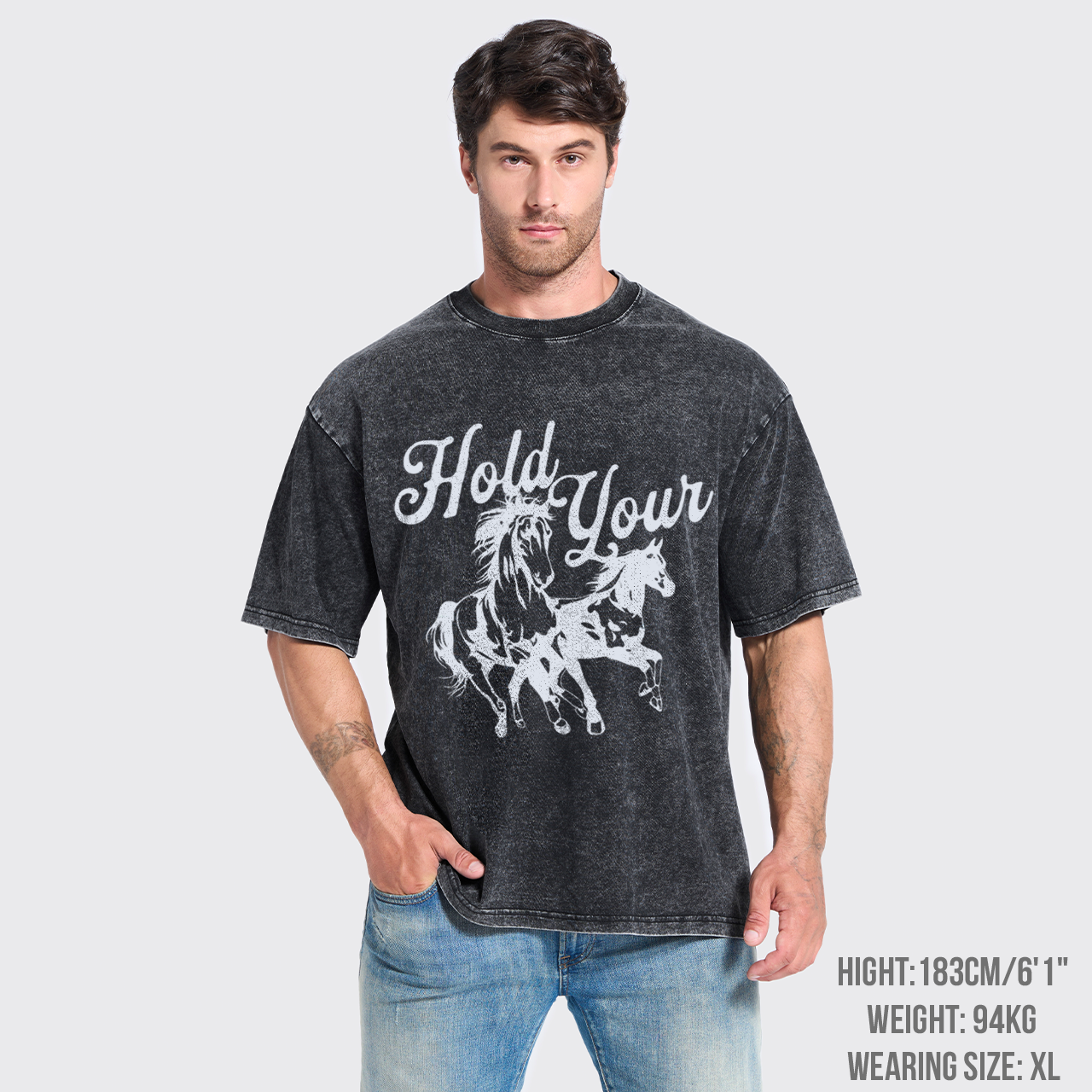 Hold Your Horses Garment-dye Tees