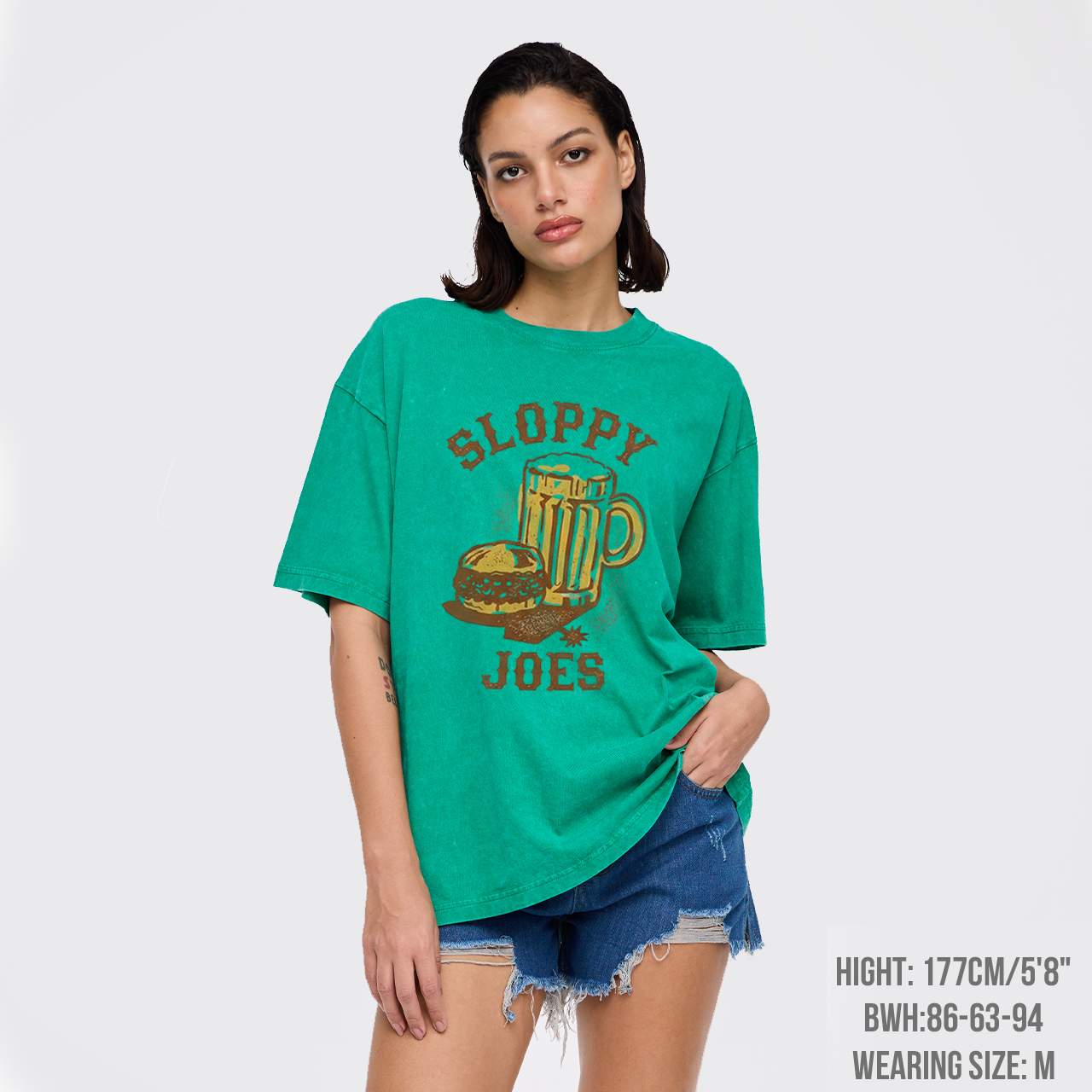 Sloppy Joes And Beer Garment-dye Tees