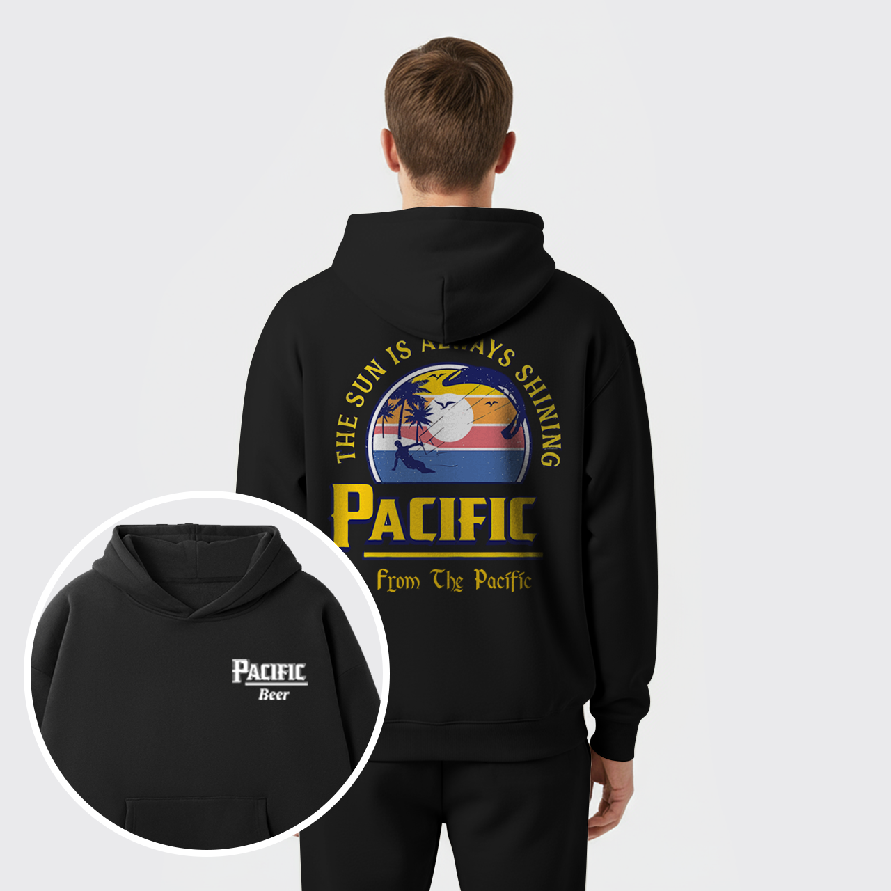 The Sun Always Shining Beer Fleece Hoodie Set