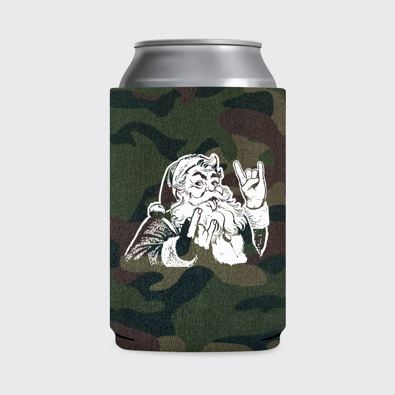 Christmas Rocker Santa Koozie