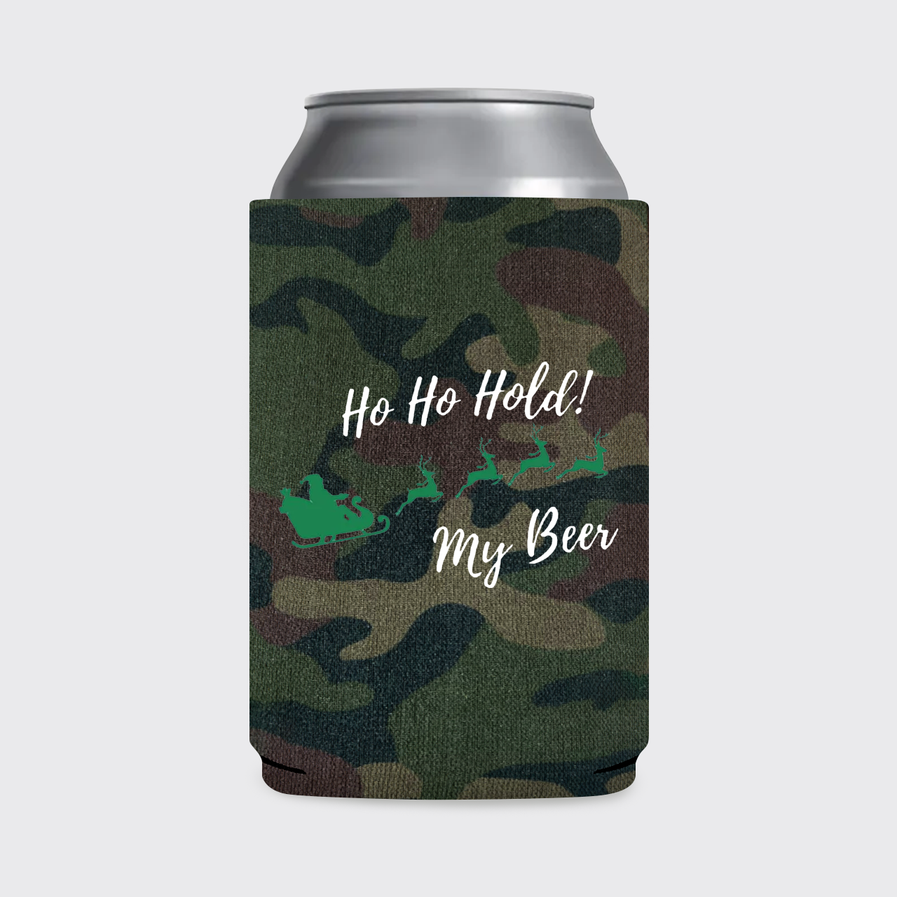 Hold My Beer Christmas Koozie