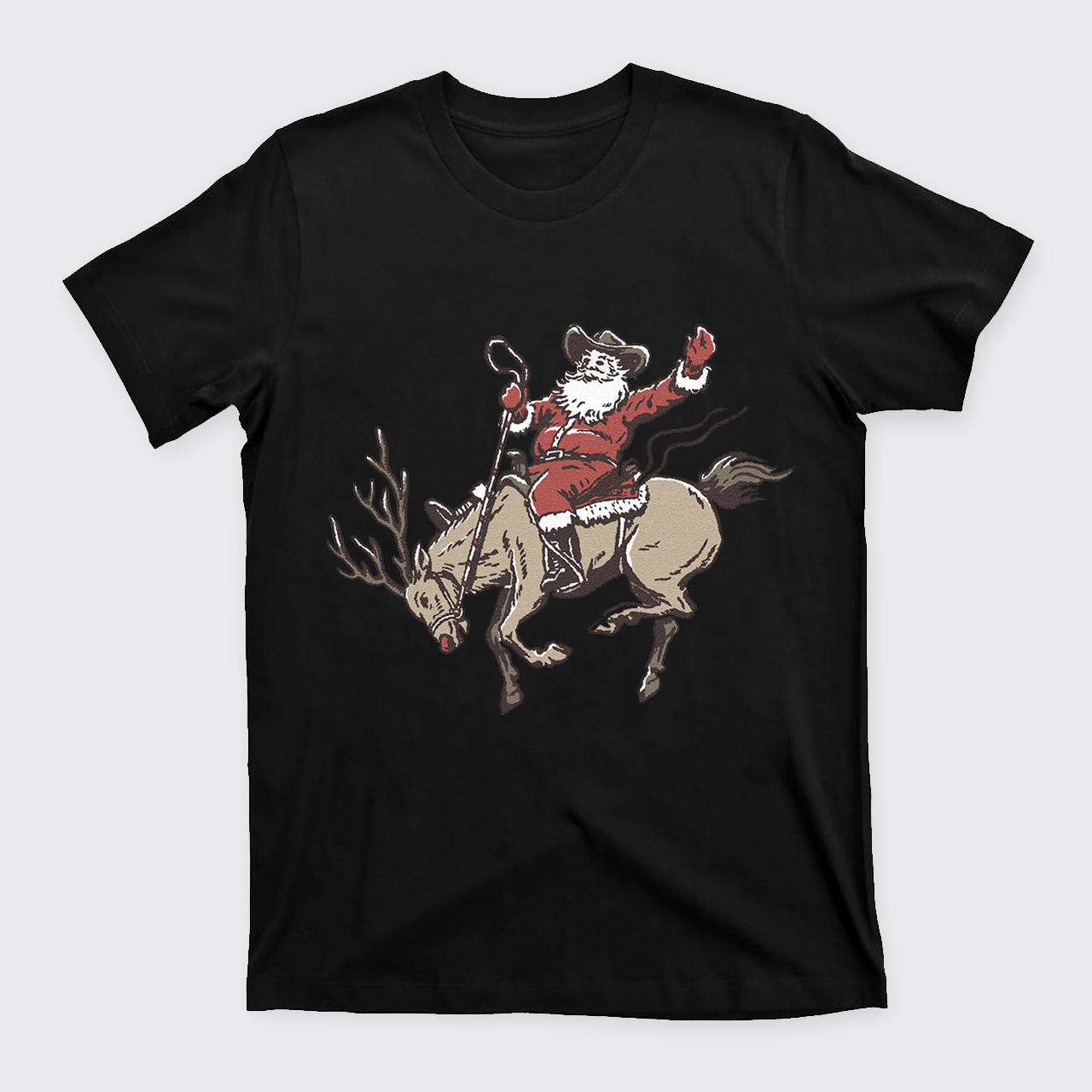Cowboy Santa Rodeo T-Shirts