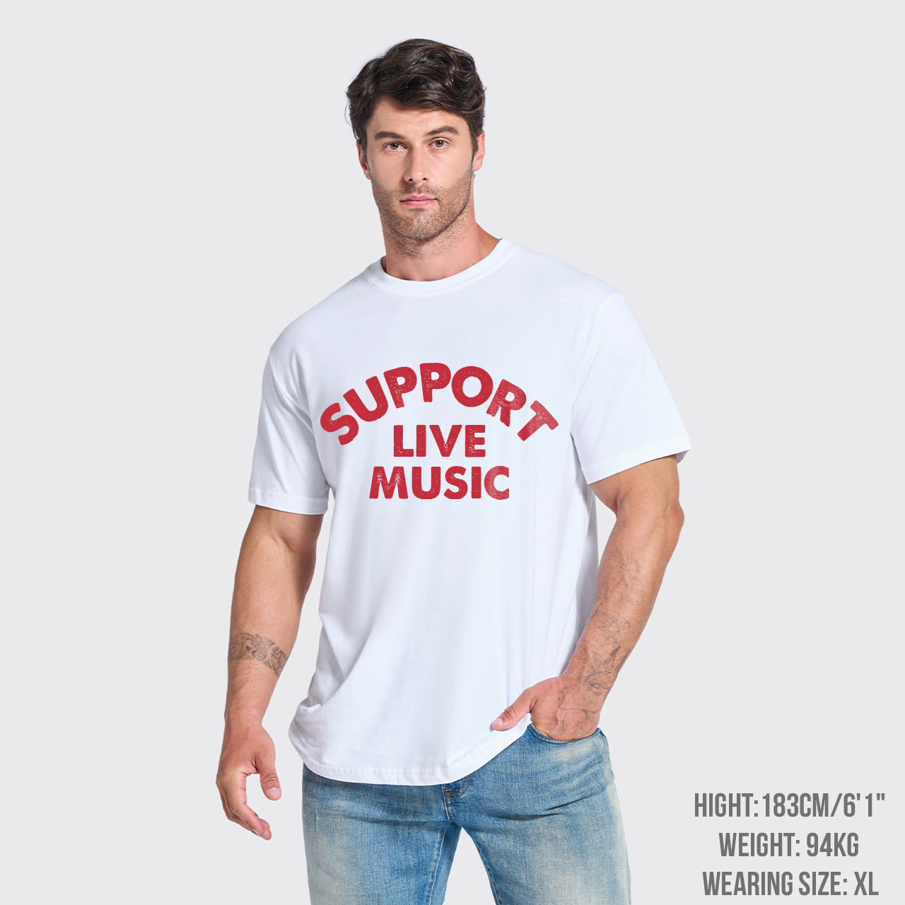 Support Live Music T-Shirts
