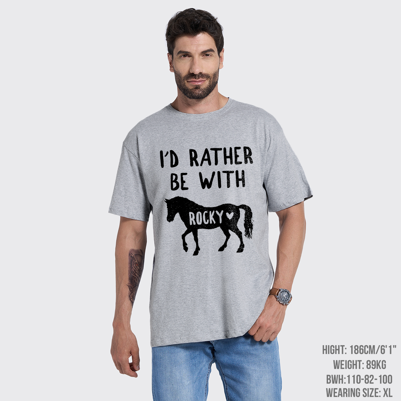 Personalized I'd Rather Be With XXX T-Shirts