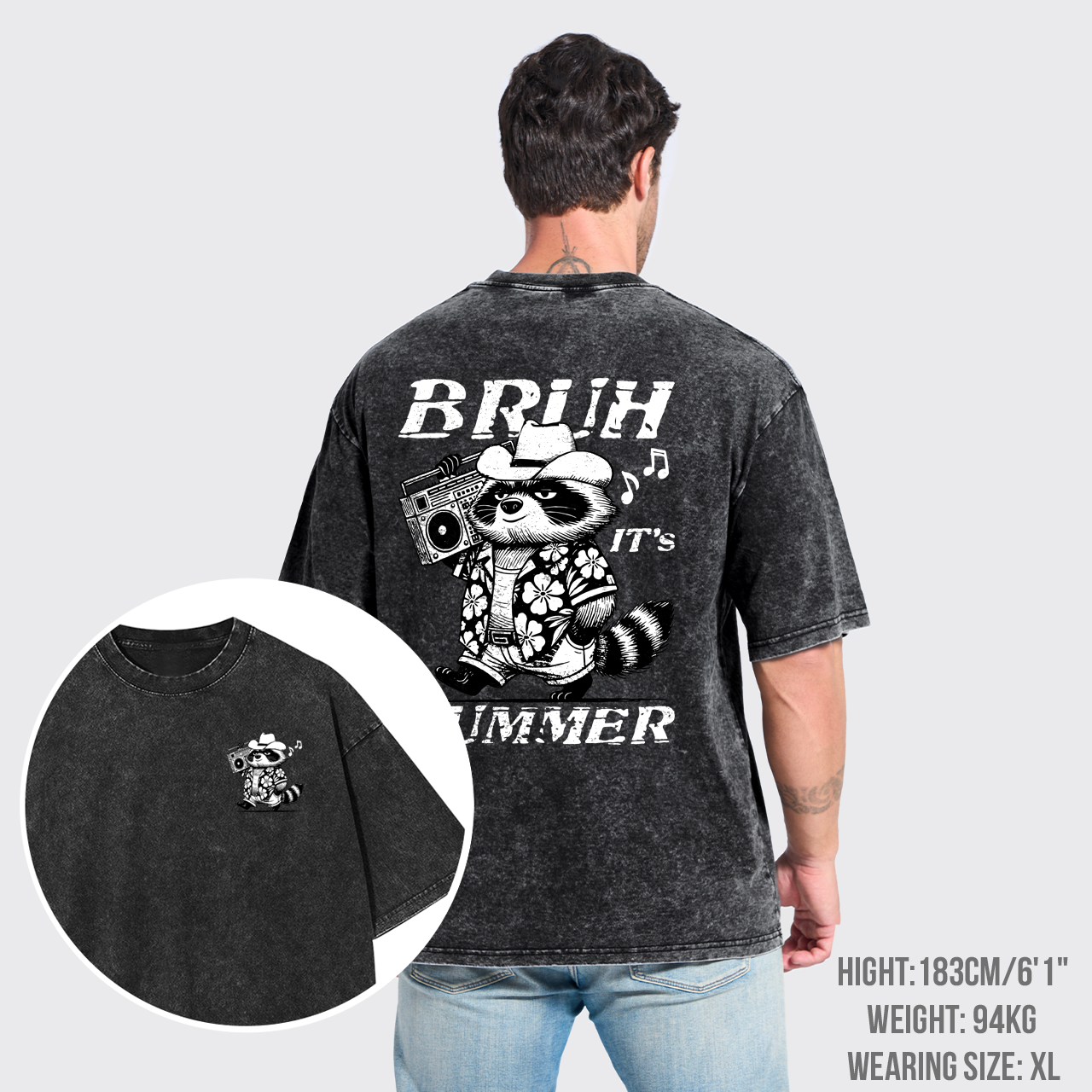 Bruh It's Summer Garment-dye Tees