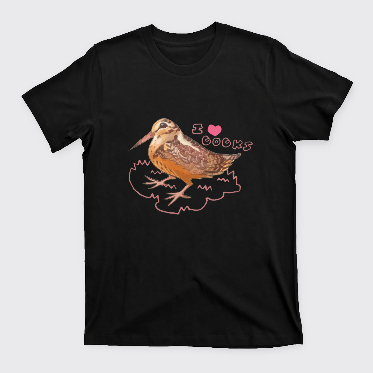 I Love Woodcocks T-Shirts