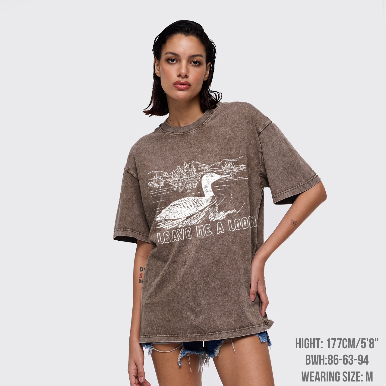 Leave Me A Loon Garment-dye Tees