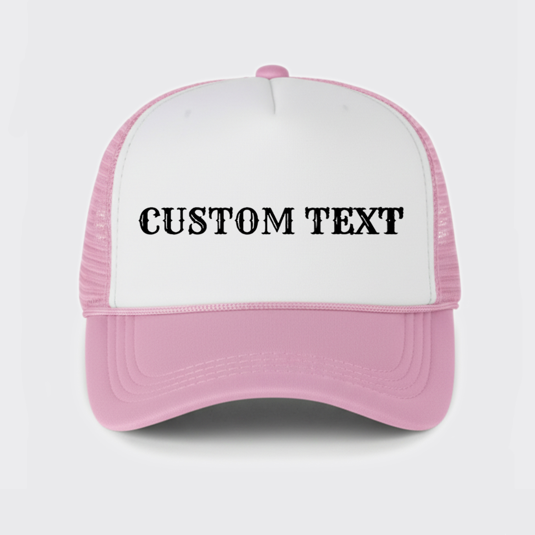 Custom Text Trucker Hat