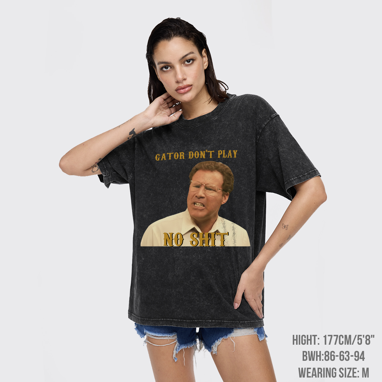 Retro Movie Quote 80s Style Garment-dye Tees