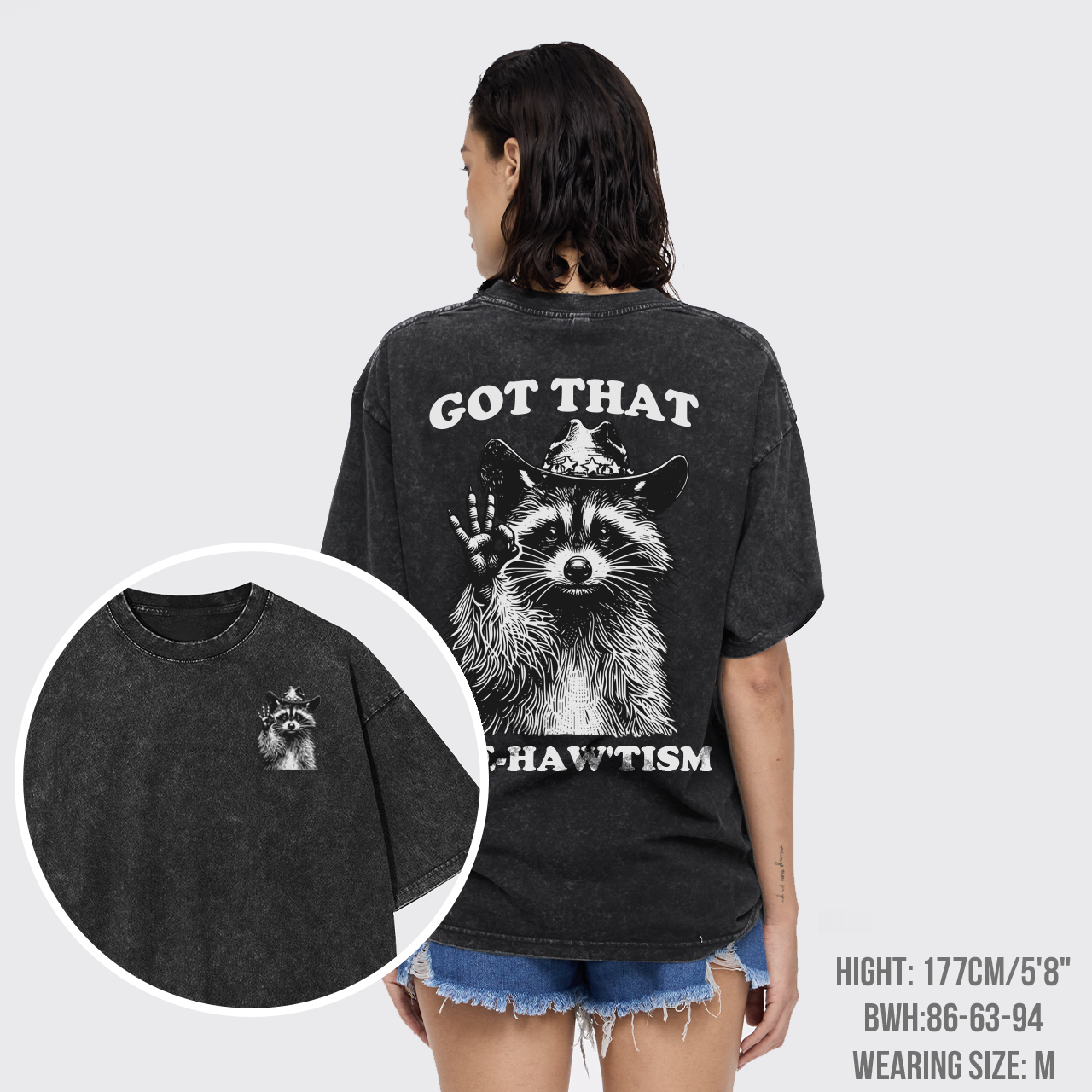 Got That Yee-Haw'Tism Garment-dye Tees