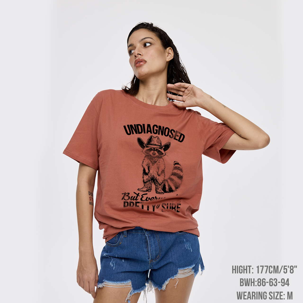 Sarcastic Raccoon-Undiagnosed But Everyone Pretty Sure T-Shirts