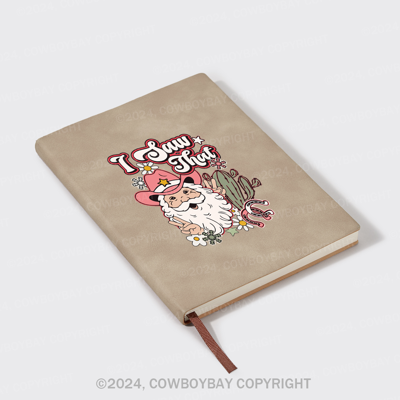 A5 Vintage Sheepbark Notebook-I Saw That