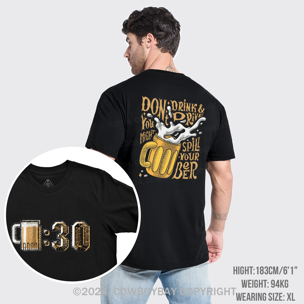 At 0:30 Let‘s Drink T-Shirts