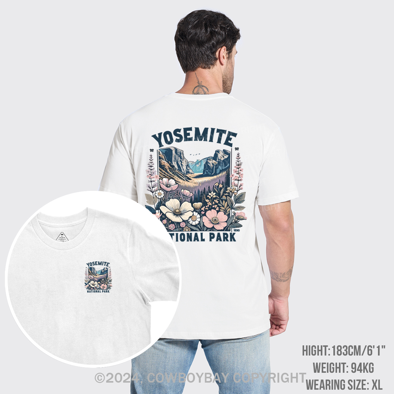 Yosemite National Park Wildflower T-Shirts