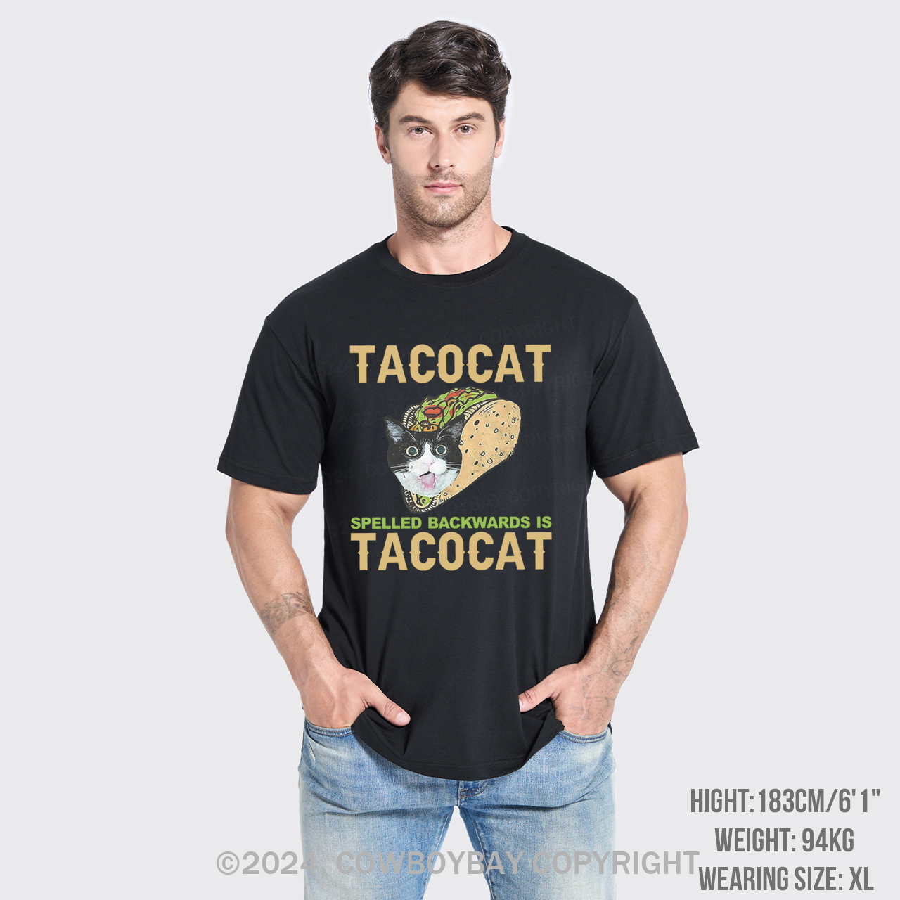 Tacocat Spelled Backwards Is Tacocat T-Shirts