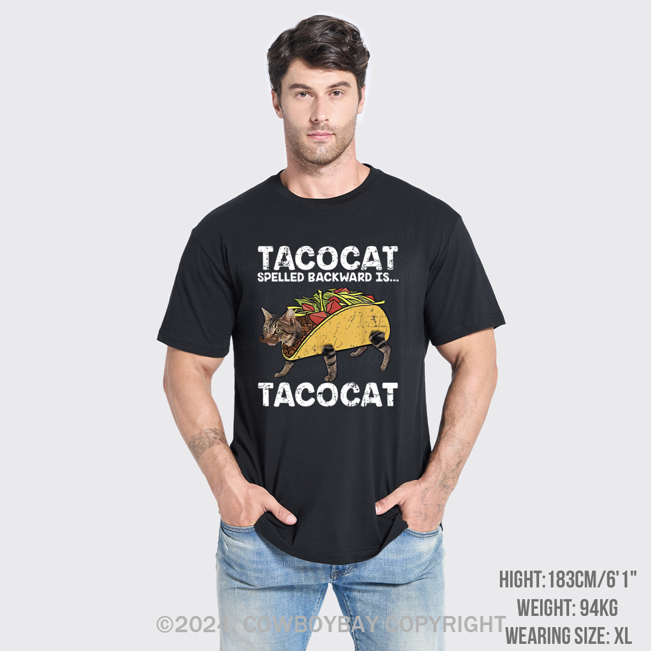 Vintage Taco & Cat T-Shirts