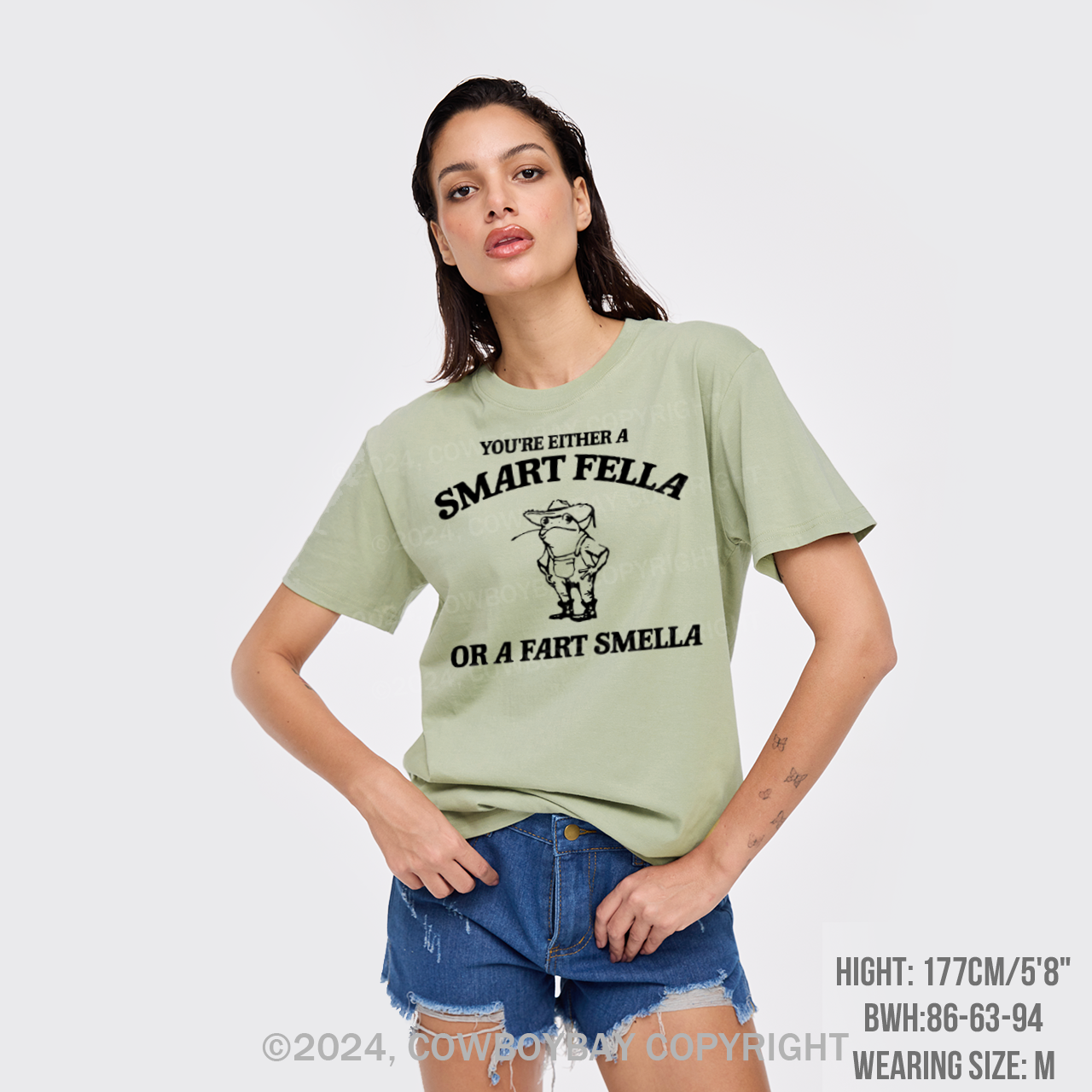 Are You A Smart Fella Or Fart Smella T-Shirts