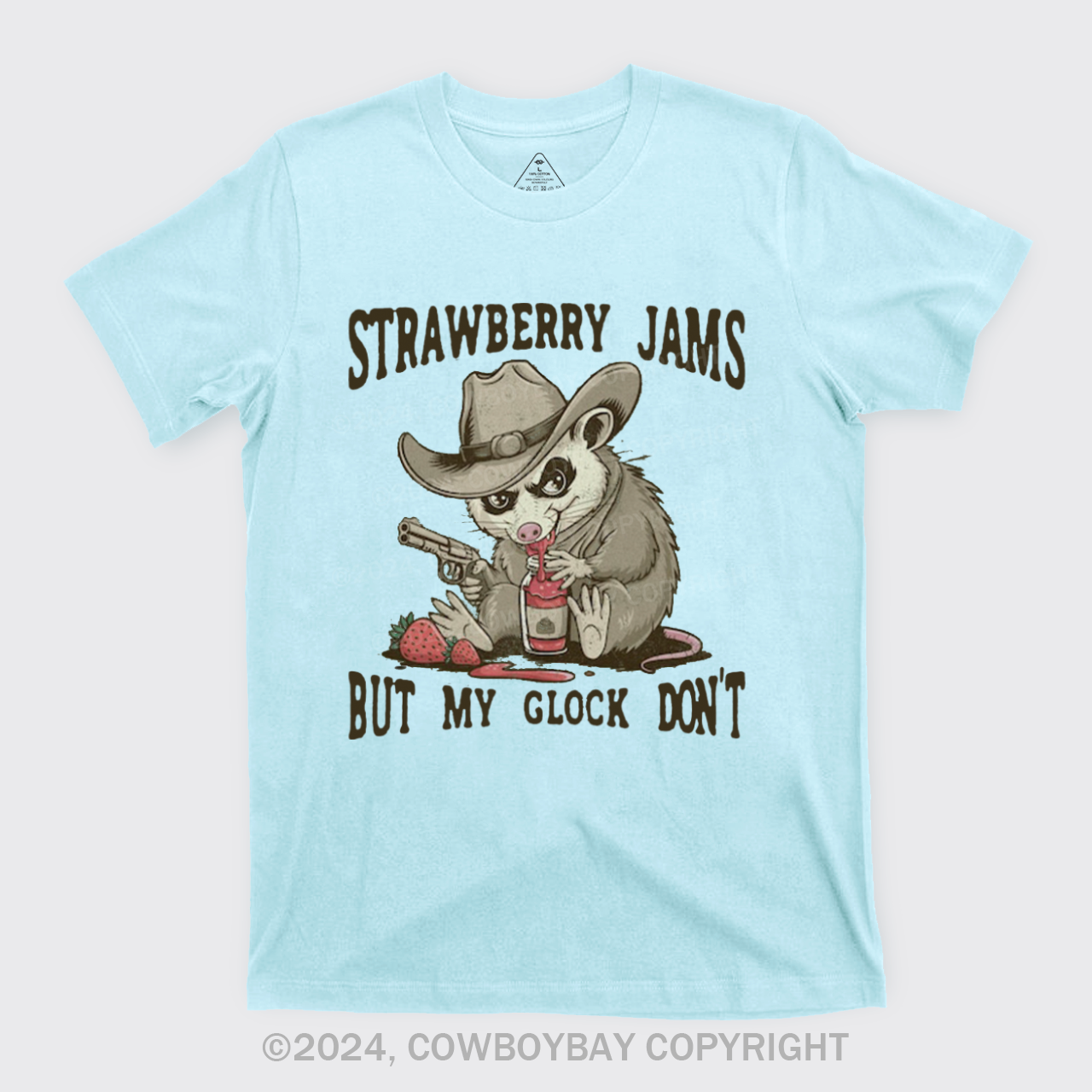 Strawberry Jams But My Glock Don't T-Shirts