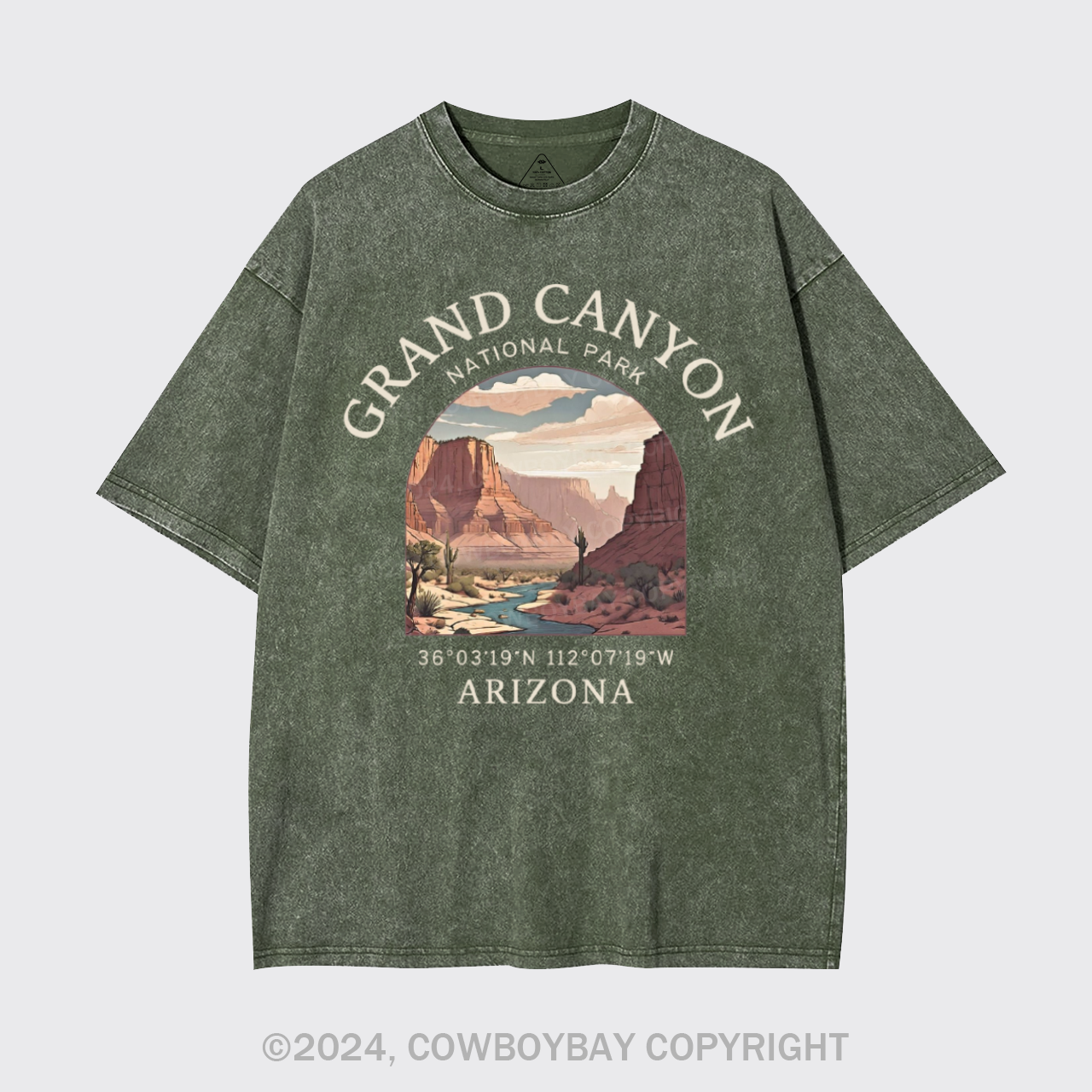 Arizona National Park Garment-dye Tees