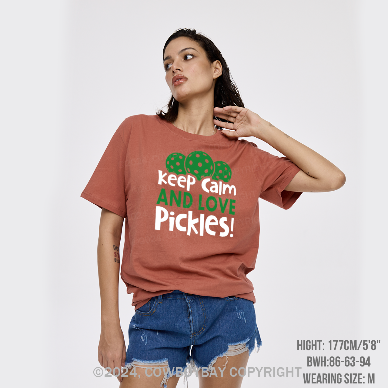 Keep Calm And Love Pickles T-Shirts