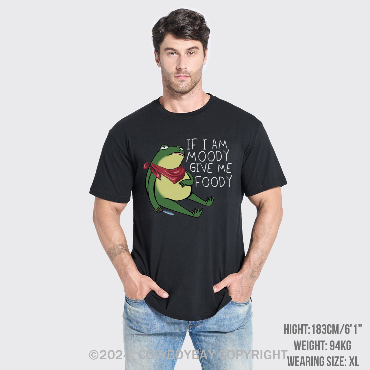 If I Am Moody Give Me Foody T-Shirts