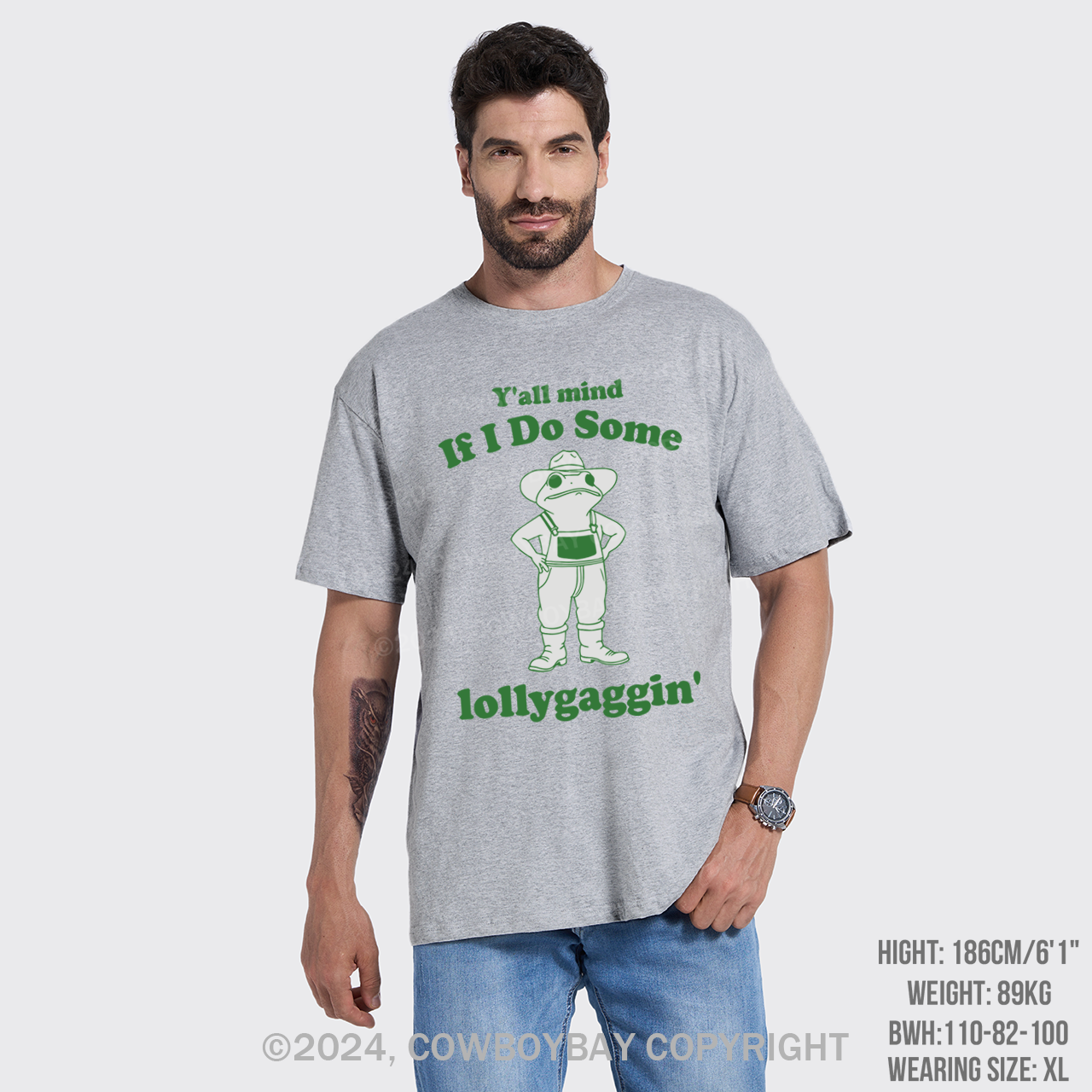 Funny Cowboy Frog T-Shirts