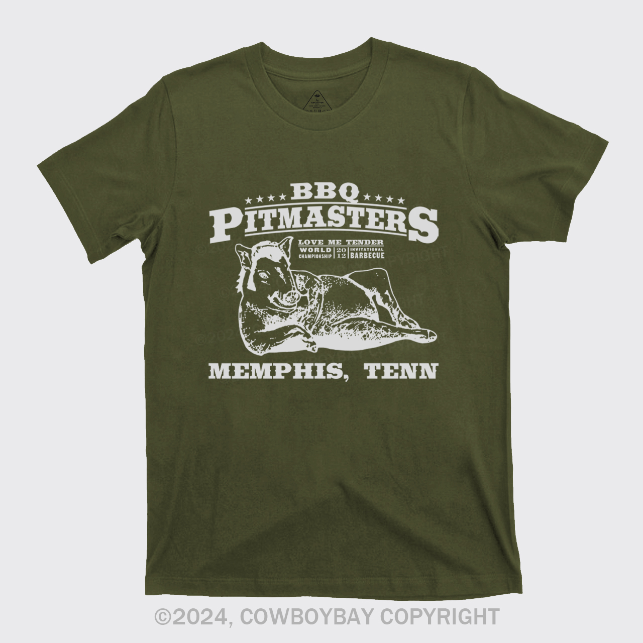 BBQ Pitmasters Memphis Tenn T-shirt