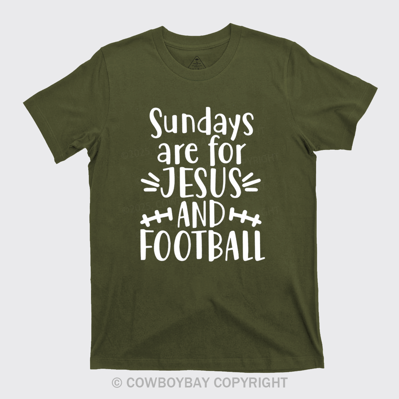 Jesus And Football T-Shirts