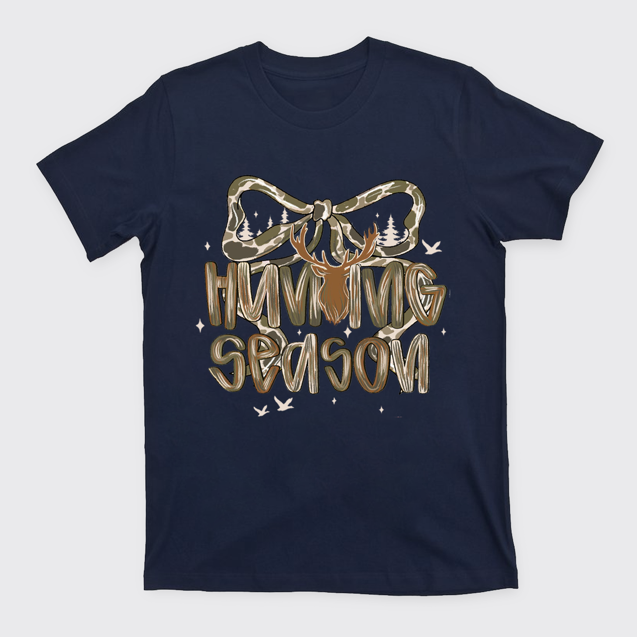 Hunting Season Camo Deer T-Shirts
