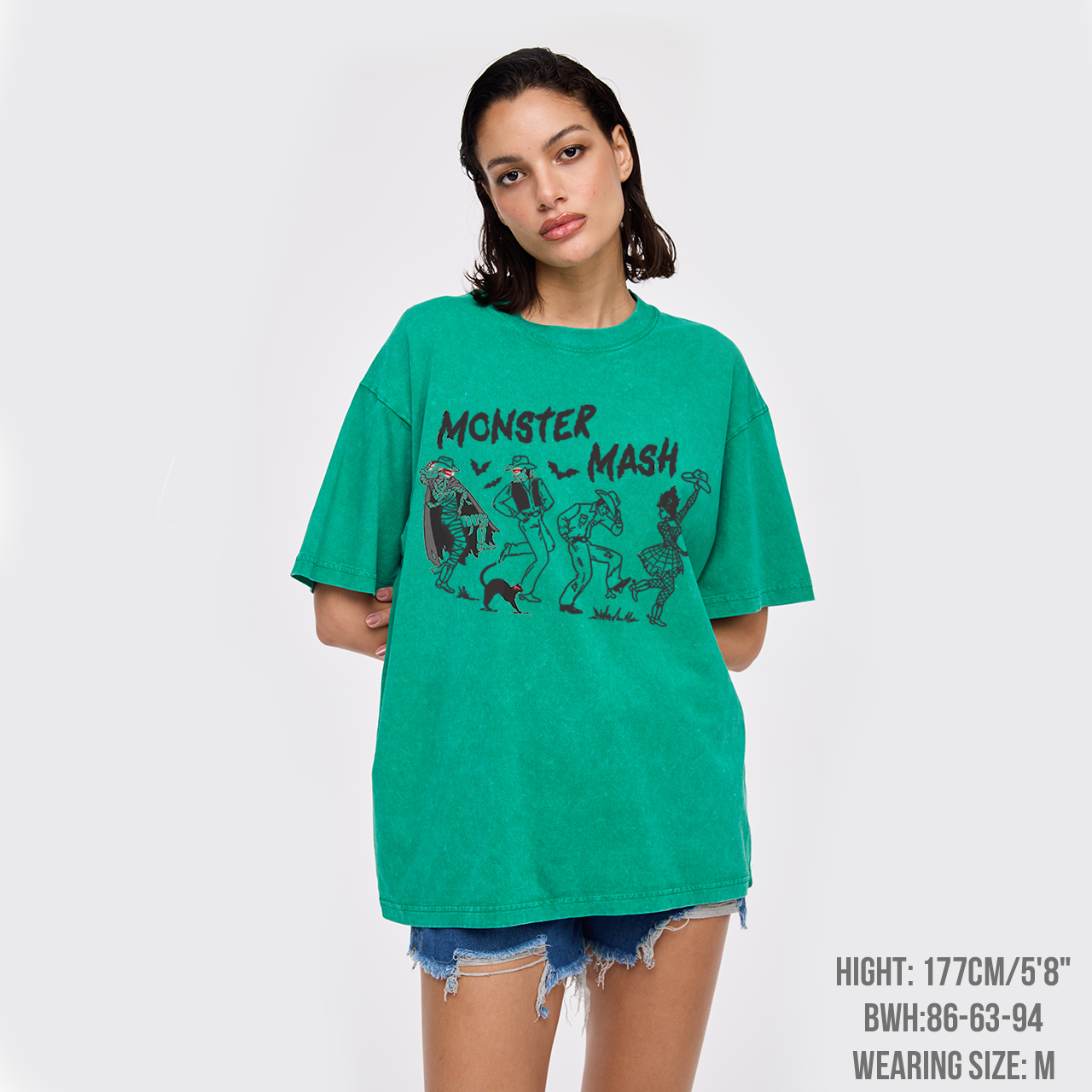 Halloween Troublemaker Garment-dye Tees