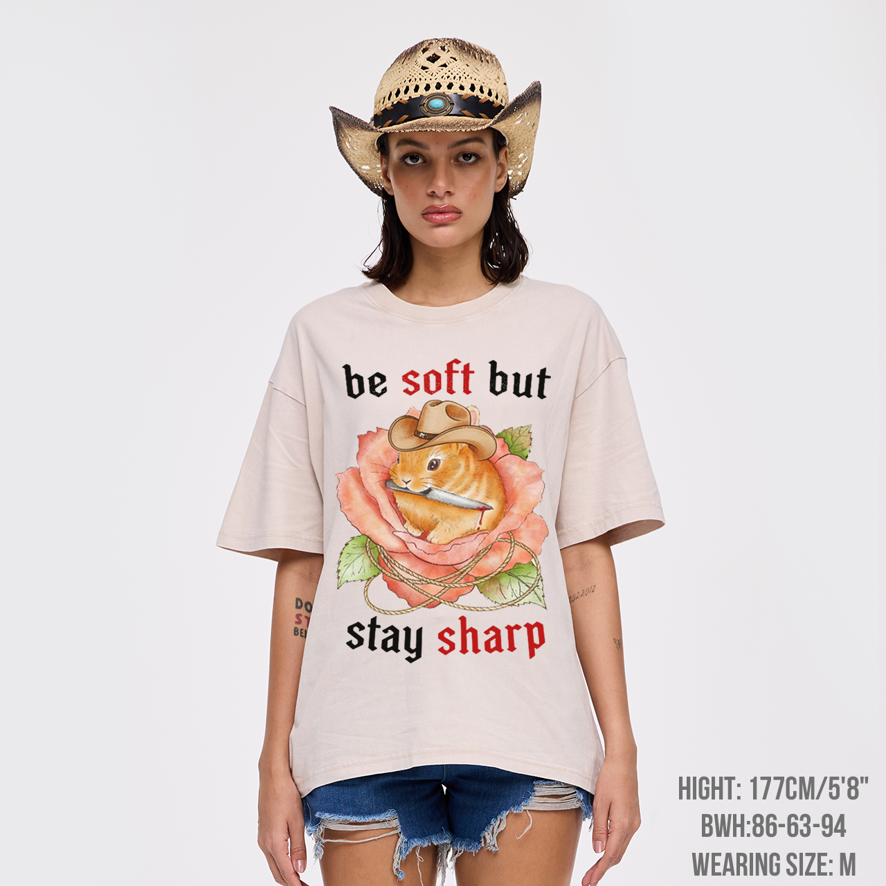 Be Soft But Stay Sharp Garment-dye Tees