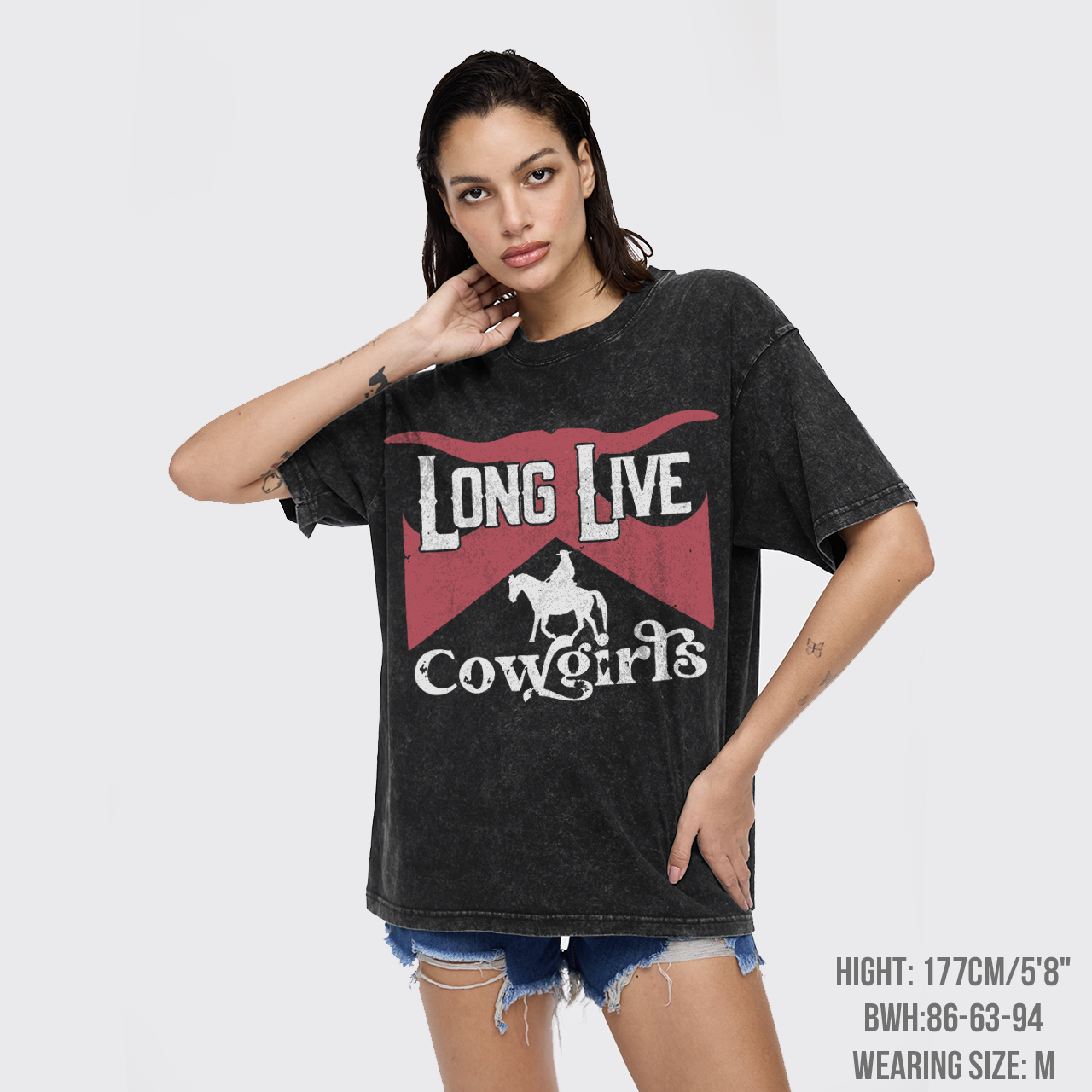 Long Live Cowgirls Garment-dye Tees