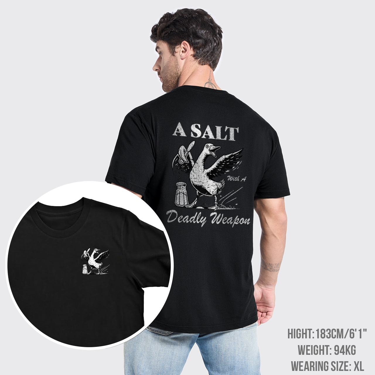 Snarky Sayings-A Salt With A Deadly Weapon T-Shirts