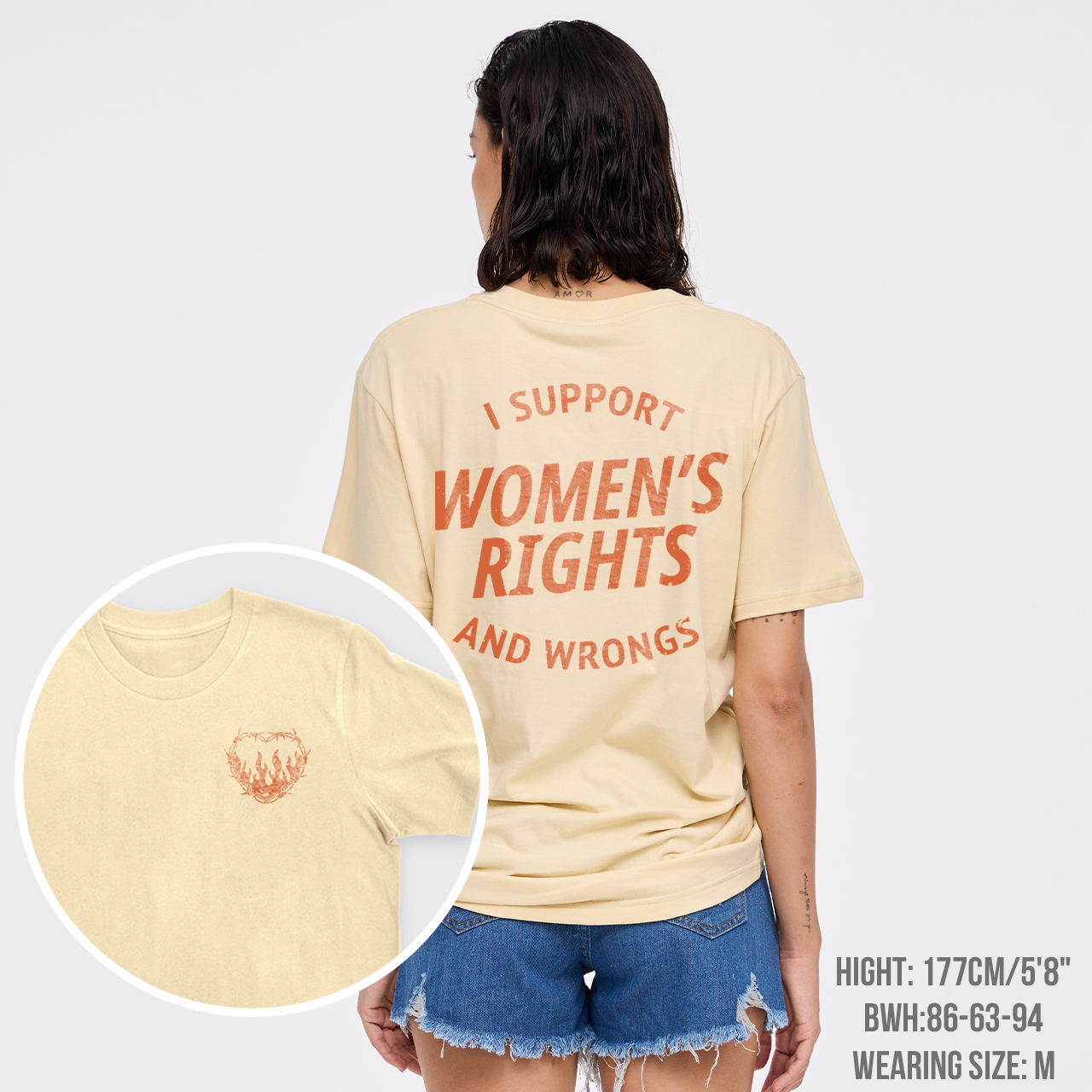 I Support Women's Rights And Wrongs T-Shirts