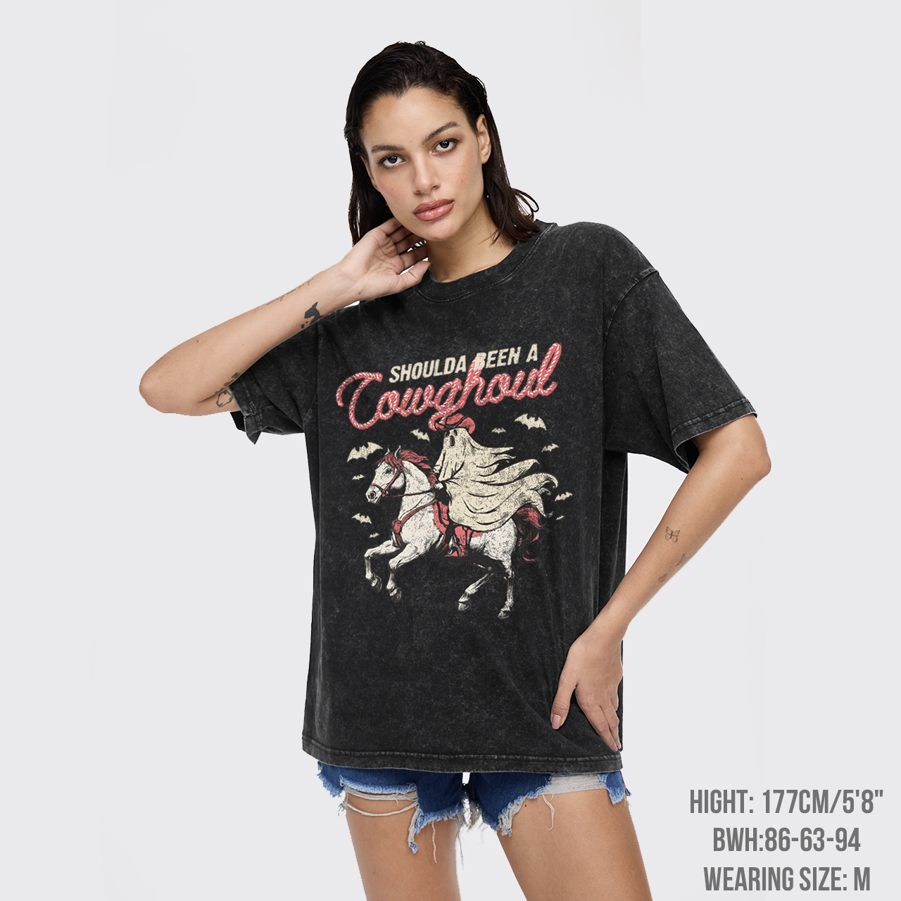 Shoulda Been a Cowghoul Garment-dye Tees